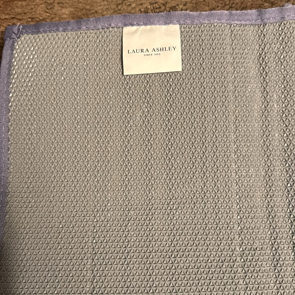 Small Purple Laura Ashley Rug - Picture 5 of 5